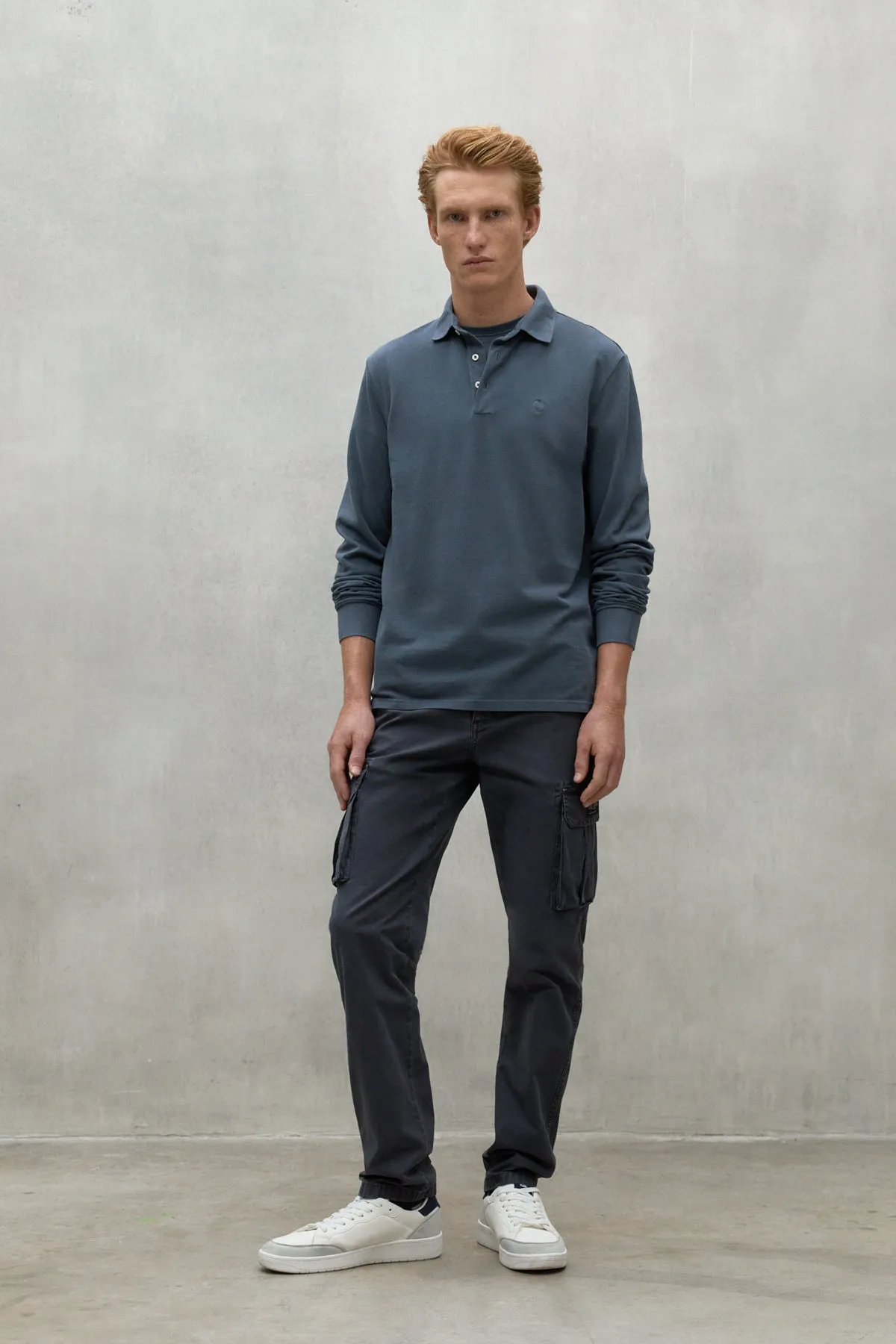 BLUE TED POLO SHIRT