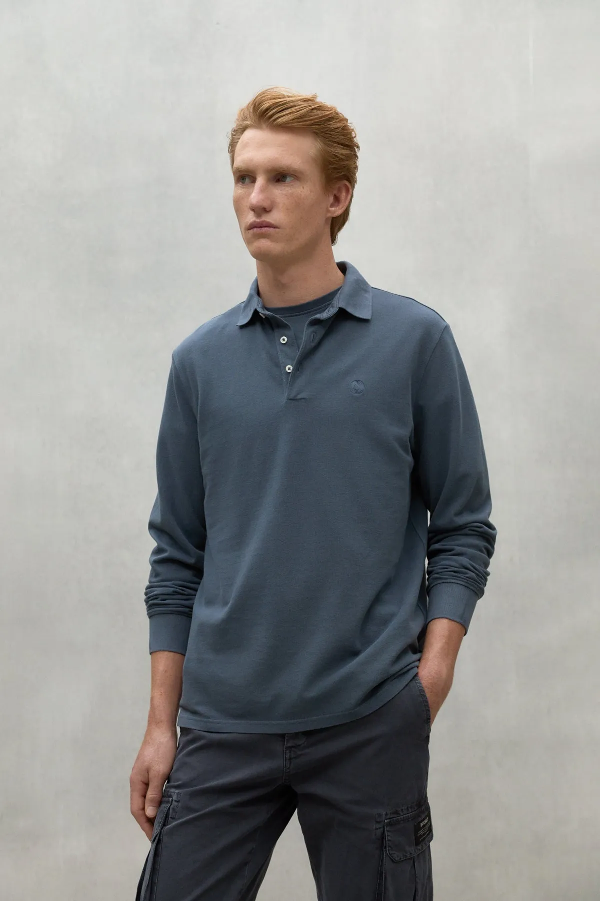 BLUE TED POLO SHIRT