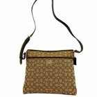 Bolso de hombro O Coach Signature F55363 uso diario bandolera marrón todo...