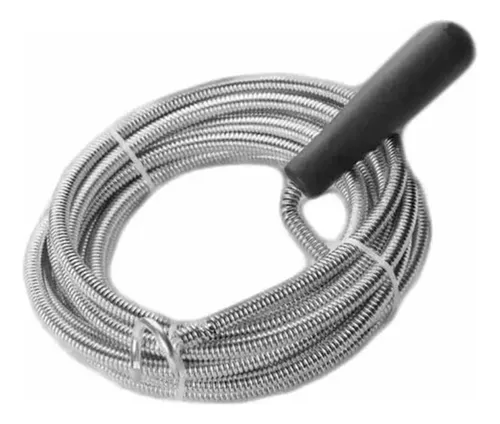 Destapador Desagüe Tuberia Cañeria Cola De Chancho 4.5Mts x 10Mm Makawa