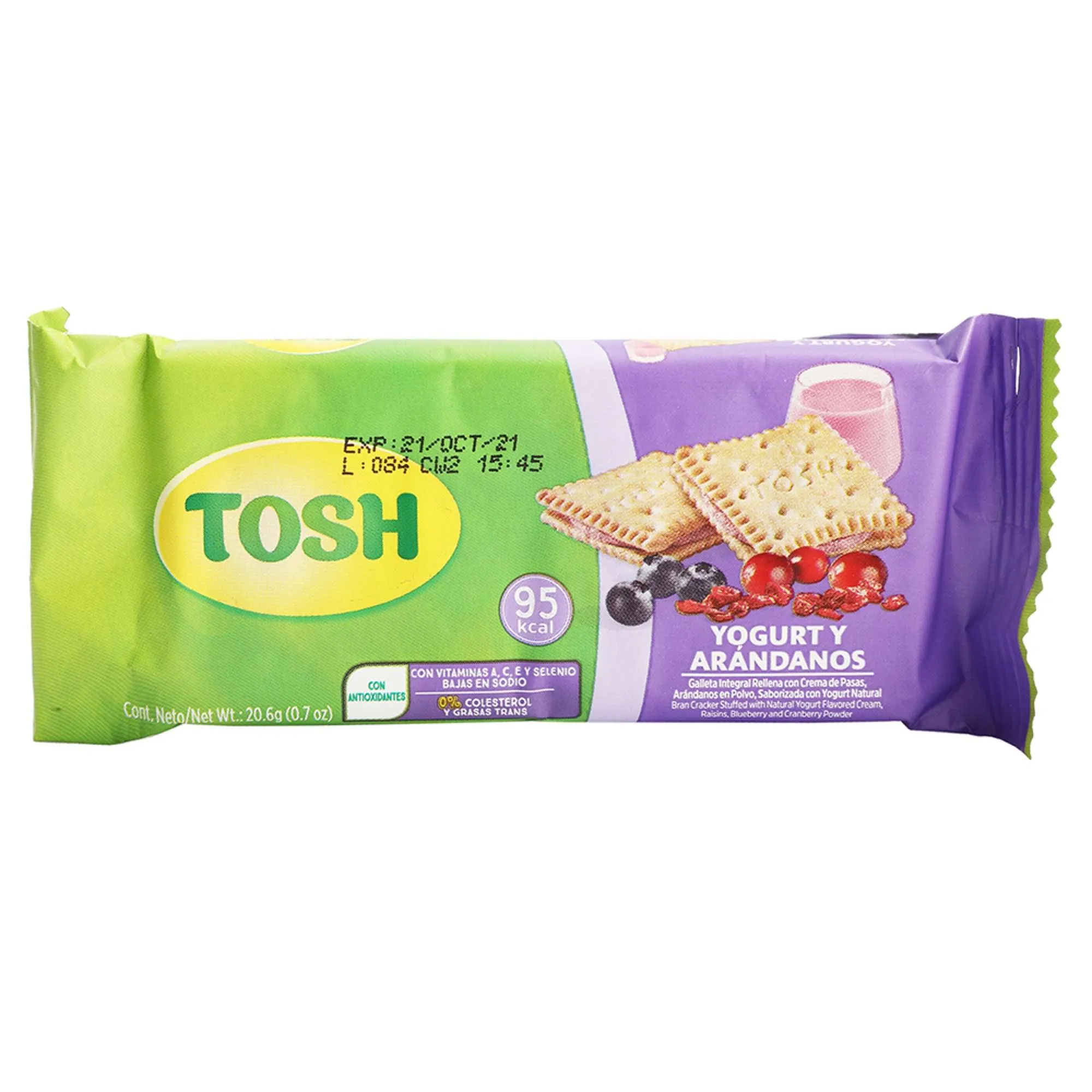 Galleta De Yogurt Y Arándanos