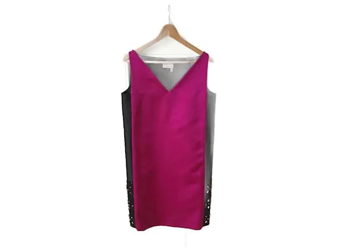 LANVIN Vestidos T.fr 36 Seda Negro 