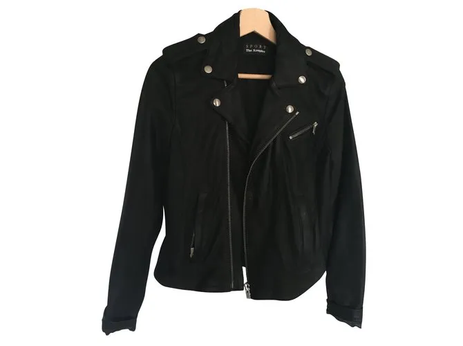 The Kooples Sport Abrigos, Ropa de calle Negro 