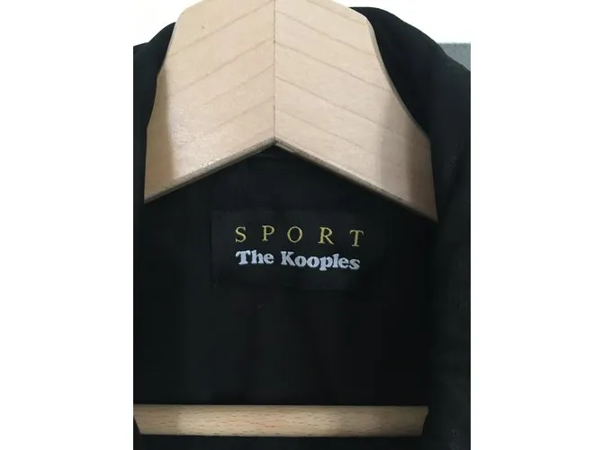 The Kooples Sport Abrigos, Ropa de calle Negro 